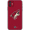 NHL Arizona Coyotes Solid Background iPhone 11 Skin