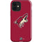 NHL Arizona Coyotes Solid Background iPhone 12 Impact Case