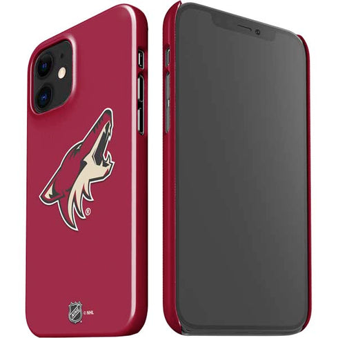 NHL Arizona Coyotes Solid Background iPhone 12 Mini Lite Case