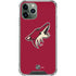 NHL Arizona Coyotes Solid Background iPhone 12 Pro Clear Case