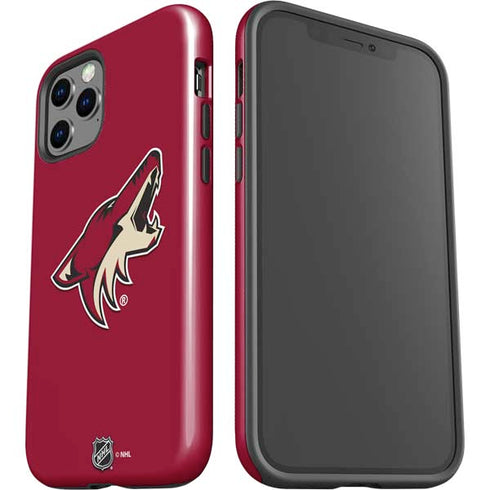 NHL Arizona Coyotes Solid Background iPhone 12 Pro Impact Case