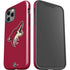 NHL Arizona Coyotes Solid Background iPhone 12 Pro Max Impact Case