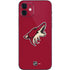 NHL Arizona Coyotes Solid Background iPhone 12 Skin