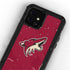 NHL Arizona Coyotes Solid Background iPhone 12 Waterproof Case