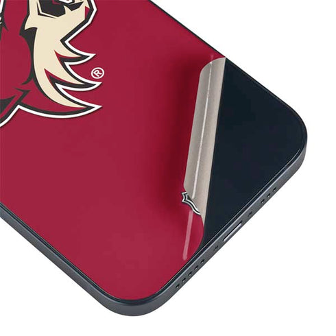 NHL Arizona Coyotes Solid Background iPhone 13 Mini Skin