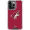 NHL Arizona Coyotes Solid Background iPhone 13 Pro Clear Case