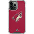 NHL Arizona Coyotes Solid Background iPhone 13 Pro Max Clear Case