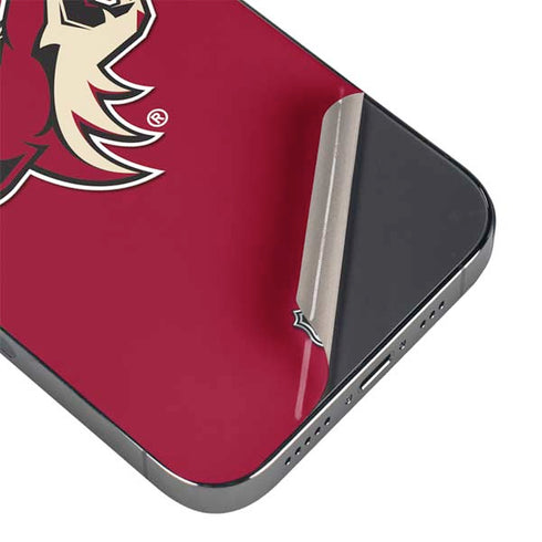 NHL Arizona Coyotes Solid Background iPhone 13 Pro Skin