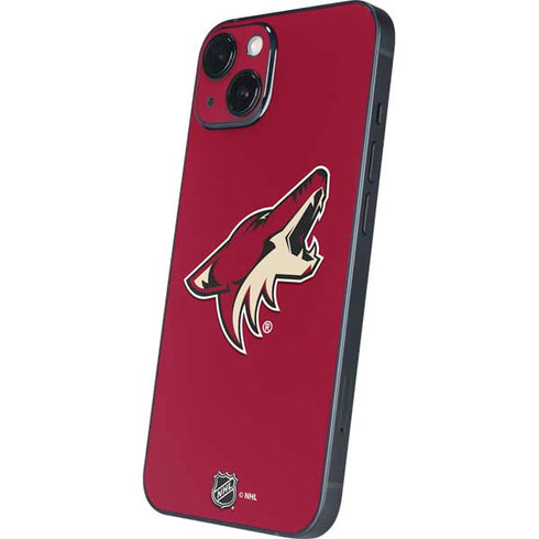 NHL Arizona Coyotes Solid Background iPhone 13 Skin