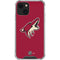 NHL Arizona Coyotes Solid Background iPhone 14 Plus Clear Case
