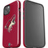 NHL Arizona Coyotes Solid Background iPhone 14 Impact Case
