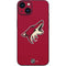 NHL Arizona Coyotes Solid Background iPhone 15 Plus Skin