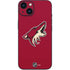 NHL Arizona Coyotes Solid Background iPhone 15 Plus Skin