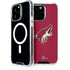 NHL Arizona Coyotes Solid Background iPhone 15 Pro Max MagSafe Case