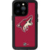 NHL Arizona Coyotes Solid Background iPhone 14 Pro Waterproof Case