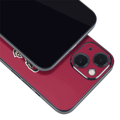 NHL Arizona Coyotes Solid Background iPhone 14 Skin