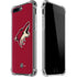 NHL Arizona Coyotes Solid Background iPhone 7/8 Plus Clear Case