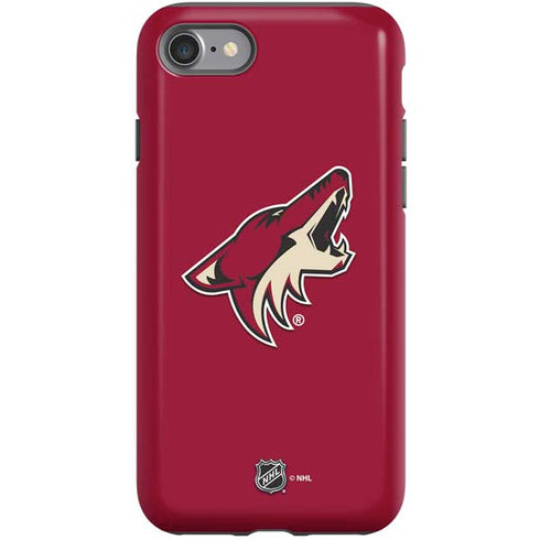 NHL Arizona Coyotes Solid Background iPhone SE (2nd & 3rd Gen) Pro Case