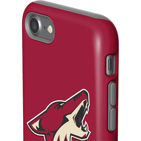 NHL Arizona Coyotes Solid Background iPhone SE (2nd & 3rd Gen) Pro Case