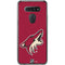 NHL Arizona Coyotes Solid Background LG K51/Q51 Clear Case