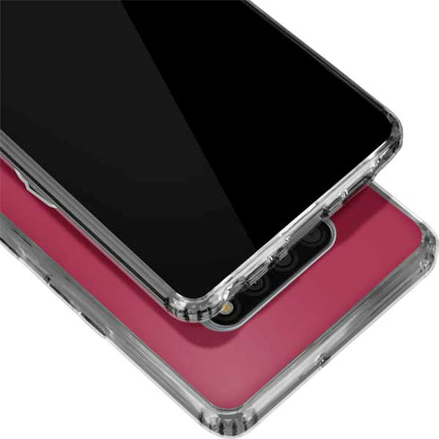 NHL Arizona Coyotes Solid Background LG Stylo 6 Clear Case