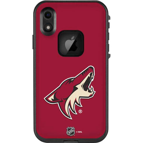 NHL Arizona Coyotes Solid Background LifeProof Fre iPhone Skin