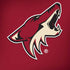 NHL Arizona Coyotes Solid Background Moto G6 Skin