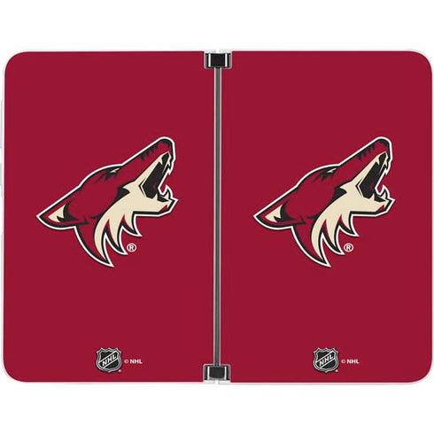 NHL Arizona Coyotes Solid Background Surface Duo Skin