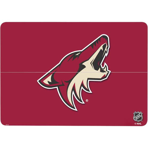 NHL Arizona Coyotes Solid Background Surface Laptop Studio Skin