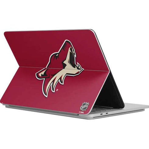 NHL Arizona Coyotes Solid Background Surface Laptop Studio Skin