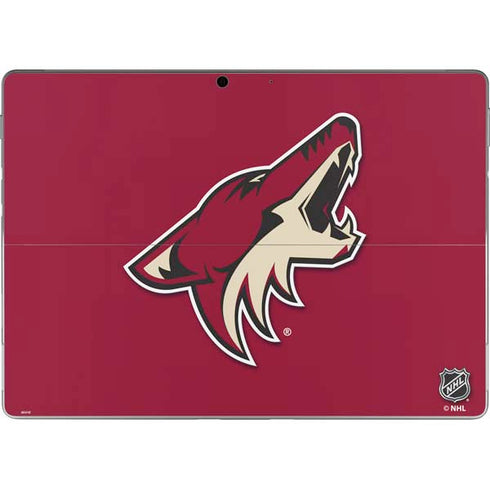 NHL Arizona Coyotes Solid Background Surface Pro 8 Skin