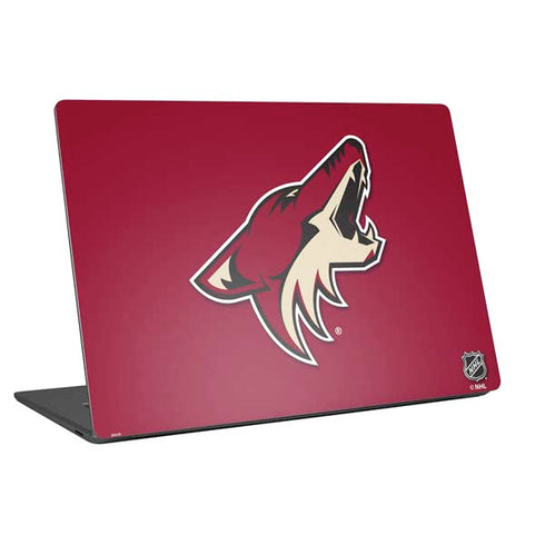 NHL Arizona Coyotes Solid Background Universal Laptop 14in (11.4 x 8.2in) Skin