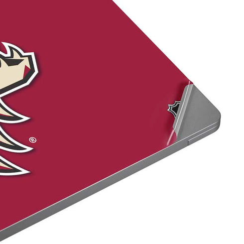 NHL Arizona Coyotes Solid Background Universal Laptop 16in (13 x 9.4in) Skin
