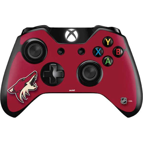 NHL Arizona Coyotes Solid Background Xbox One Controller Skin