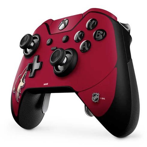 NHL Arizona Coyotes Solid Background Xbox One Elite Controller Skin