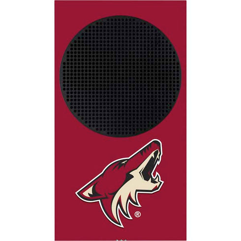NHL Arizona Coyotes Solid Background Xbox Series S Console Skin