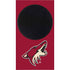 NHL Arizona Coyotes Solid Background Xbox Series S Console Skin