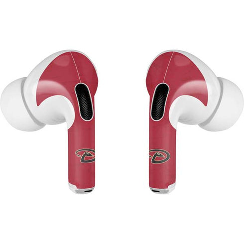 MLB Arizona Diamondbacks - Secondary Solid Distressed AirPods Pro 2nd Gen Skin