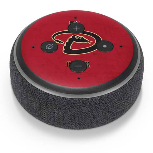 MLB Arizona Diamondbacks - Secondary Solid Distressed Amazon Echo Dot Skin