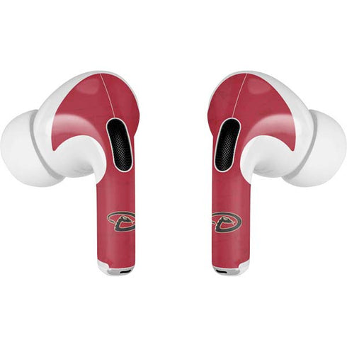 MLB Arizona Diamondbacks - Secondary Solid Distressed Apple AirPods Pro Skin