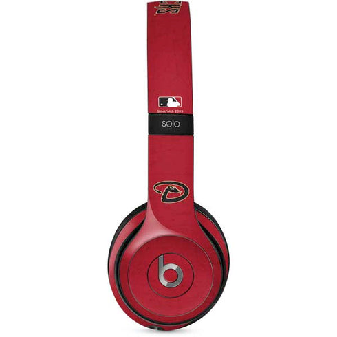 MLB Arizona Diamondbacks - Secondary Solid Distressed Beats Solo 2 Wired Skin