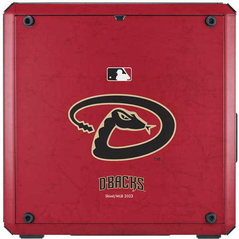 MLB Arizona Diamondbacks - Secondary Solid Distressed Cooler Master MasterBox Q300L Mini Tower Skin