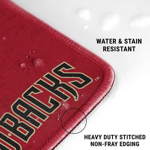 MLB Arizona Diamondbacks - Secondary Solid Distressed Gaming Mouse Pad