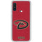 MLB Arizona Diamondbacks - Secondary Solid Distressed Galaxy A10e Clear Case