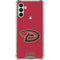 MLB Arizona Diamondbacks - Secondary Solid Distressed Galaxy A13 5G Clear Case