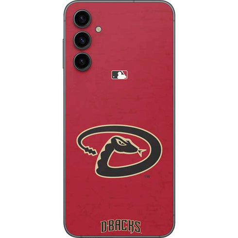 MLB Arizona Diamondbacks - Secondary Solid Distressed Galaxy A14 5G Skin