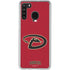 MLB Arizona Diamondbacks - Secondary Solid Distressed Galaxy A21 Clear Case