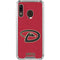 MLB Arizona Diamondbacks - Secondary Solid Distressed Galaxy A30 Clear Case