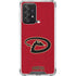 MLB Arizona Diamondbacks - Secondary Solid Distressed Galaxy A52 5G Clear Case