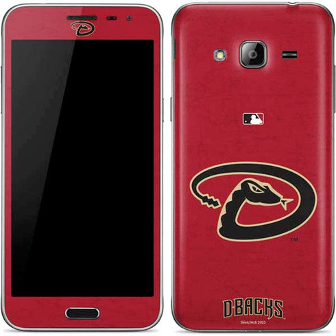 MLB Arizona Diamondbacks - Secondary Solid Distressed Galaxy J3 Skin